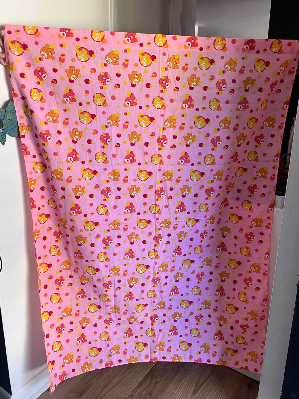 Vintage Care Bears Toddler Bed/Crib Sheet Set  2005